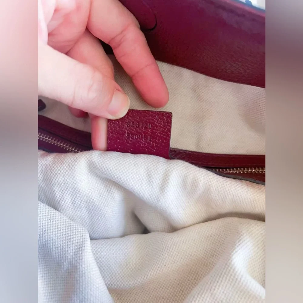 GUCCI GG‎ Canvas Hand Bag 2way Beige velvet color